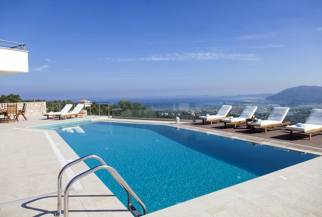 Alivia Lefkas Luxury Villas Apolpaina المظهر الخارجي الصورة