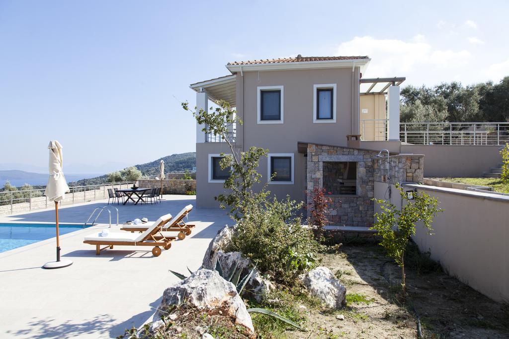 Alivia Lefkas Luxury Villas Apolpaina المظهر الخارجي الصورة