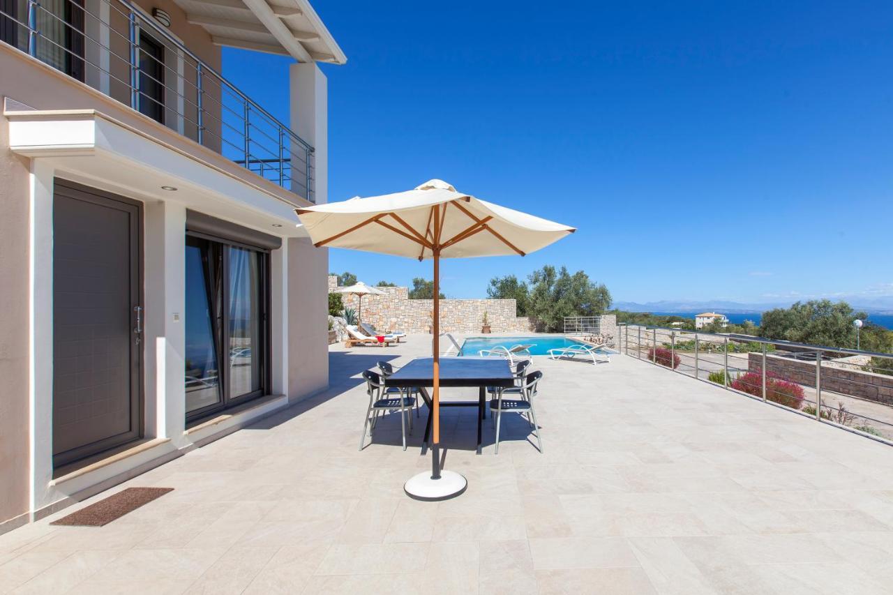 Alivia Lefkas Luxury Villas Apolpaina المظهر الخارجي الصورة