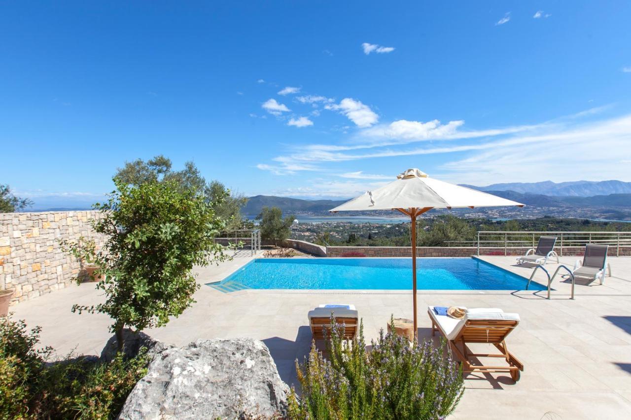 Alivia Lefkas Luxury Villas Apolpaina المظهر الخارجي الصورة