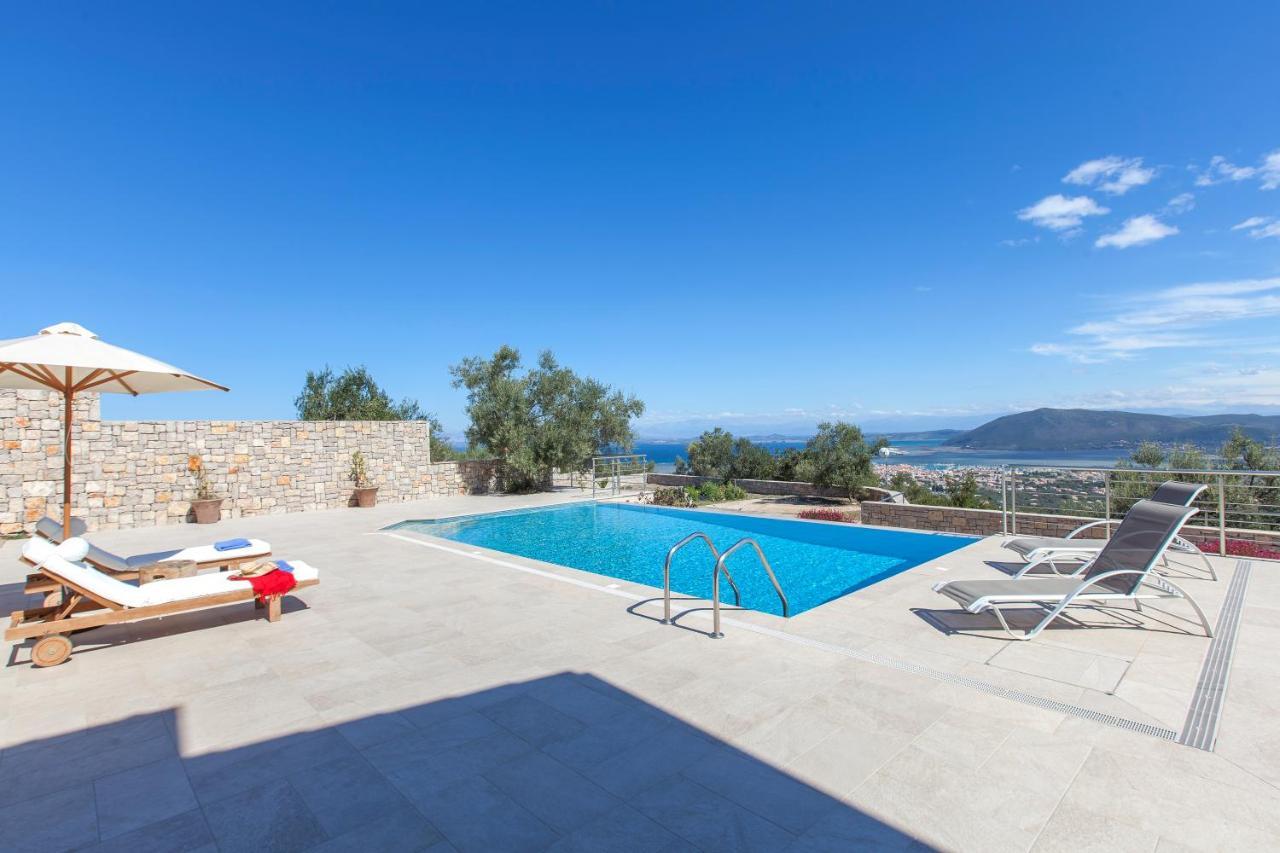 Alivia Lefkas Luxury Villas Apolpaina المظهر الخارجي الصورة