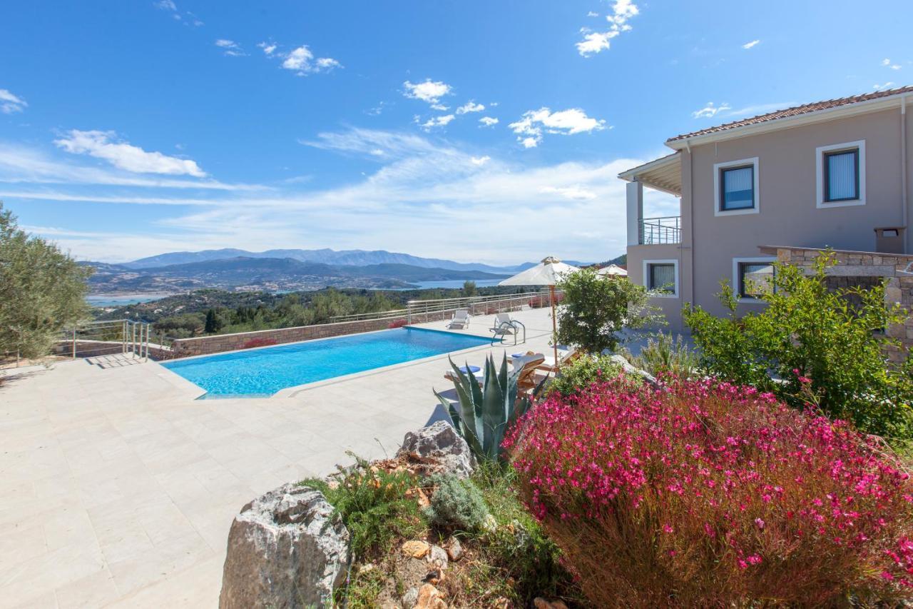 Alivia Lefkas Luxury Villas Apolpaina المظهر الخارجي الصورة
