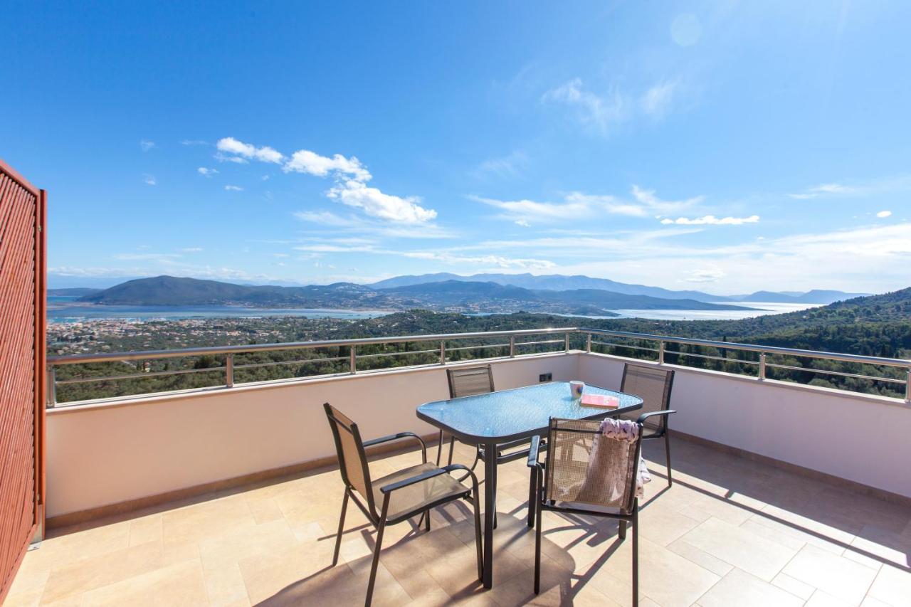 Alivia Lefkas Luxury Villas Apolpaina المظهر الخارجي الصورة
