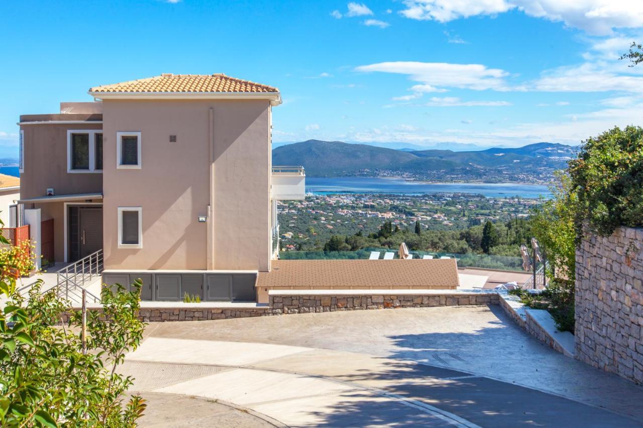 Alivia Lefkas Luxury Villas Apolpaina المظهر الخارجي الصورة
